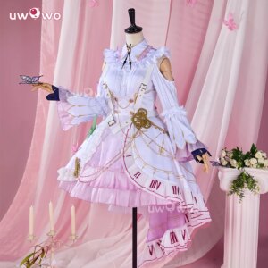 UWOWO Mizukii Collab Series: Project Sekaii Akiyamaa Mizukii Trail of Butterflies Cosplay Costume Maid Dress Halloween Costumes