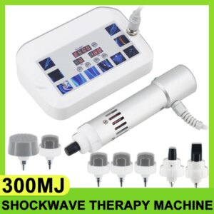 Shockwave Therapy Machine For ED Treatment And Plantar Fascitis Home Use Professional Portable 300mj Shock Wave Instrument