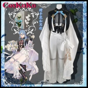 CosKoKo Edmond Cosplay Anime Game Nu: Carnival Costume Spring Day Confused Handsome Uniform Halloween Party Role Play Clothing