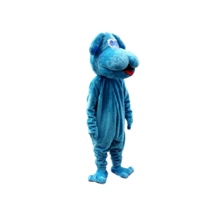 blue dog mascot costume custom cartoon character cosplay fancy dress mascotte theme carnival costume anime kits1187