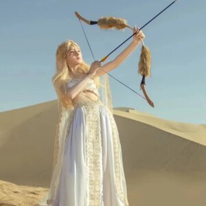 Dunhuang Kweichow Moutai Women’s Han Chinese Clothing Western White Photo Exotic Black Xishuangbanna Trip Shoot