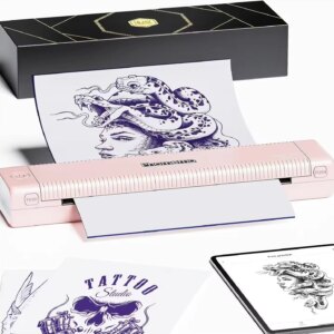 2024 New TP81 Bluetooth A4 Portable Tattoo Stencil Printer Thermal Transfer Machine Tattoo Copier