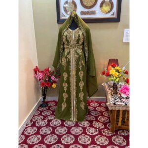 Morocco Africa Coffee Abaya Very Elegant Long Dress Ndia & Pakistan Clothing
