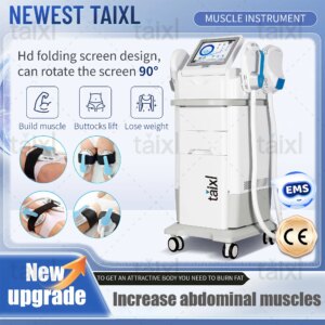 15 Tesla 6500W Electromagnetic Muscle Building ABS Training Fat Removal Body Slimming Machine Butt Lifting