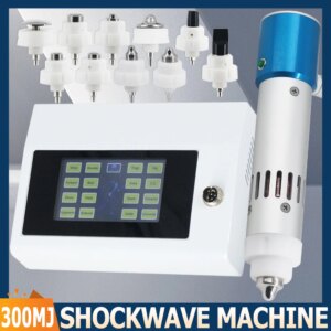 New 300MJ Shock Wave Therapy Machine For Erectile Dysfunction Treatment And Wrist Elbow Pain Relief Massage Shockwave Massager