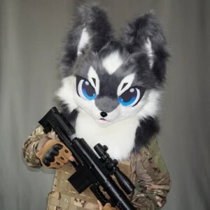 Animal Costume Cute Cosplay Can Wear Fury Doll Costume Animal Head Cartoon Doll Costume