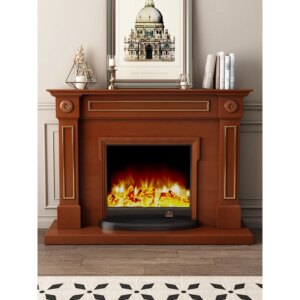 Fireplace TV Cabinet Electronic Fireplace Simulation Flame Heater Household Fireplace Decorative Cabinet 1.5 meters
