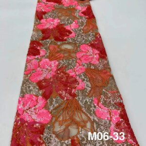 African French Luxury Tulle Lace with High-Quality Embroidery Sequins 2025 Lace Fabric For Evening Party Dresses