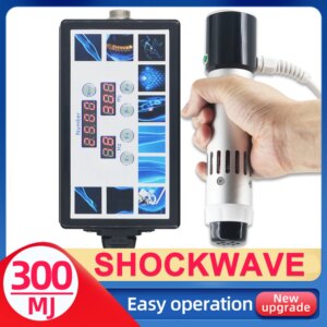 Portable Shockwave Therapy Machine Physiotherapy 300mj Shock Waves Equipment Muscle Massage Relax Body Massager