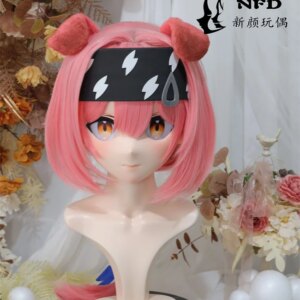 Kigurumi Chengshan Kigurumi mask full head with lock cosplay head shell props costume anime game