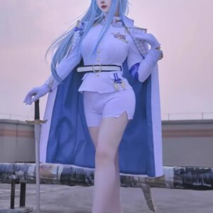 Game Cosplay NIKKE The Goddess of Victory Helm Navy Uniform Anime Women Jackets Tops Pants Hats Gloves Halloween Costumes Suit