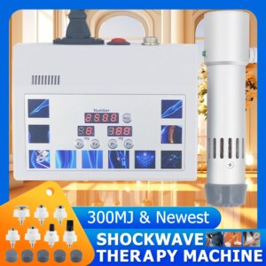 2025 New 300MJ Shockwave Therapy Machine For Erectile Dysfunction Shock Wave Massager Body Pain Relief ED Treatment Relaxation