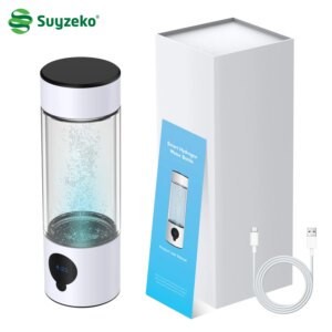 Portable Hydrogen Water Bottle High-Concentration H2 Generator Hydrogen Water Cup Pet Hydration Fruit Cleaning Antioxidant
