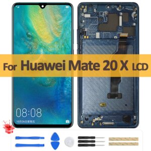 7.2″ Original OLED For Huawei Mate 20 X LCD Display Touch Screen Digitizer Assembly For Huawei Mate20 X 5G Screen Replacement