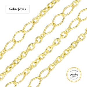 2mm 3+1 Cable Chain 14K Gold Filled 1 Meter For Sale Footage Unfinished Cable Chains Wholesale BULK DIY Jewelry Findings
