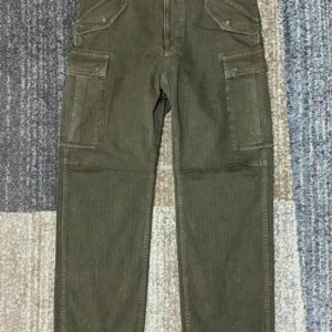 VISVIM WMV 22AW CD EIGER Nakamura Tooling Trousers Heavy Washed Military Casual Pants