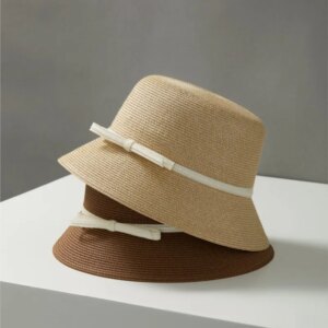 Summer new fisherman hat basin female face small elegant fashion shade