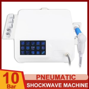10 Bar Pneumatic Shock Wave For ED Treatment Pain Relief Body Massager Professional Shockwave Therapy Machine Health Care