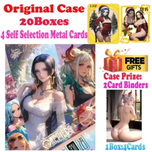 2024Lastest Wholesale Yunkashe A5 Size One Piece Waifu Collection Card Board Boa Yamato Nami Doujin TCG Popular Trading CCG