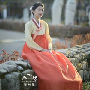 Ladies Hanbok Costume Bride Hanbok Welcome Dress