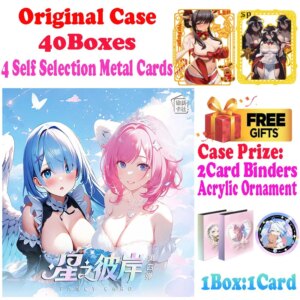 Wholesale 2024 Lastest A4 Beyond The Star Wave 4 Collection Card Board Waifu Booster Box CCG TCG Doujin Toys And Hobby Gift