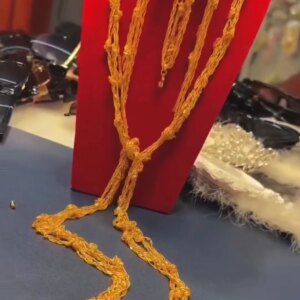 New Dubai 24K Gold Plated High end Customized Necklace, Earrings, Bracelet for Women’s Wedding Jewelry Set DD10510