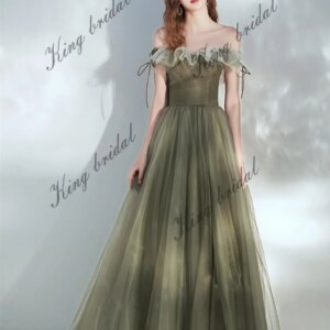 Formal Evening Dress Party Wedding Gowns Gown Off Shoulder Mesh Ball Evening Dress Birthday Women’s Cocktail Party Dresses
