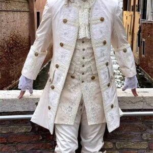 Men’s Vintage Costumes Victorian Cosplay MALE Suits JA-1