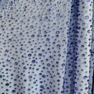 Stones Luxury African Lace Fabric 2024 High Quality Groom Nigerian Wedding Dress Bridal Embroidery French Tulle Sewing