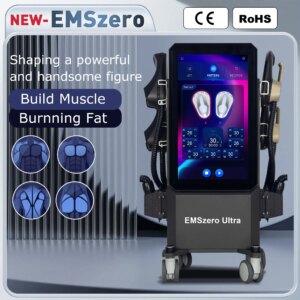 2025 EMSZERO PRO Ultra Therapy 15 Tesla 6500W Hi-emt Lose Weight Body Slim Muscle Stimulation Professional CE authentication