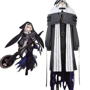 Game Arknights Specter Cosplay Costume Specter Dress Full Set Halloween Carnival Cosplay Custom Made for Unisex