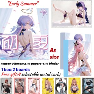 2025 Newest Early Summer A5 Boards Waifu Acrylic Borad Anime Rare Hobby Collection ACG Girls