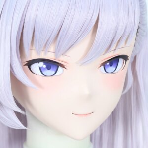 Customize Character Female/Girl Resin Kig Full Head With Lock Anime Cosplay Japanese Anime Kigurumi Mask