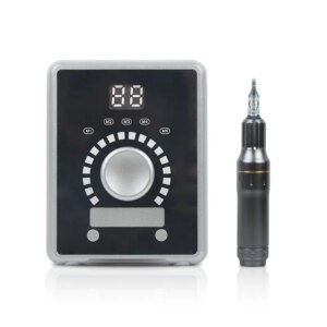 Factory Customizing Black Scalp Micropigmentation Pen Hair Tattoo Gun Wireless Pmu Machine