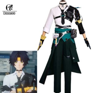 ROLECOS Game Zenless Zone Zero Harumasa Cosplay Costume Harumasa Cosplay Costume Halloween Women Party Uniform Fullset Outfit