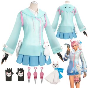 Fancy Dress Kiriko Cosplay For Women Clothing Dancing In The Rain Suits Game OW 2 Costume Adult Woman Fantasia Party Outfits