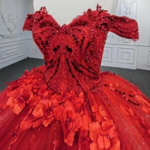 MisShow Ball Gown Evening Dresses Off Shoulder Appliques Beaded Formal Party Prom Gowns Vestido De Festa Sweet Maxi Custom Made