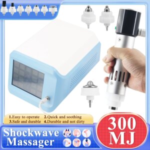 Shock Wave For ED Treatment Relieve Waist Back Pain Relaxation Massage Physiotherapy Shockwave Therapy Machine 300MJ Massager