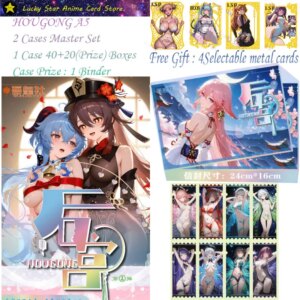 HOUGONG A5 Boards A5 size Cards Goddess Story Sexy Card Waifu Card Collectible Card Toy Gift Kafka Thunder Gener