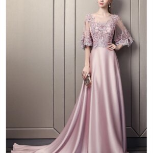Ladies Dresses For Special Occasions Mother of the Bride Dresses 2025 Elegant Luxury Half Sleeves Lace for Weddings Guest