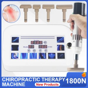 1800N Chiropractic Adjusting Instrument Impulse adjuster Electric Correction Gun Cervical Massage Spine Chiropractic Tools 2025
