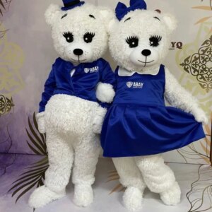 Bear Doll Costume Wedding Event Performance Props People Wear Cute Bear Doll Costumes