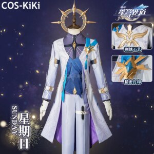 COS-KiKi Honkai: Star Rail Sunday Game Suit Gorgeous Handsome Cosplay Costume Halloween Party Role Play Outfit Men XS-3XL
