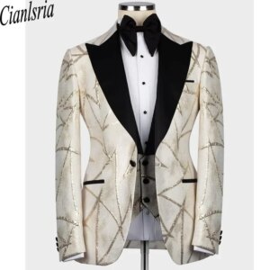 Man Suit ( Jacket + Pants + Vest )