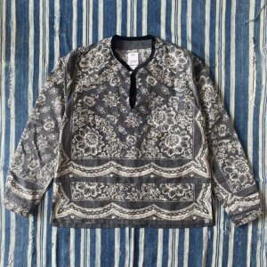 VISVIM WMV TUNIC P.O. WILDFLOWER P.W. Cashew flower jumper 22SS
