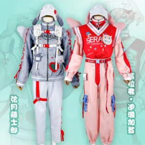 Vtuber Genzuki Tojiro Seraph Dazzlegarden Cosplay Costume Cos Game Anime Party Uniform Hallowen Play Role Clothes Clothing