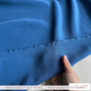 Soft Glutinous Pendant 40momme Stone Washed Silk Heavy Crepe Fabric De Chine Clothing Trousers Suit