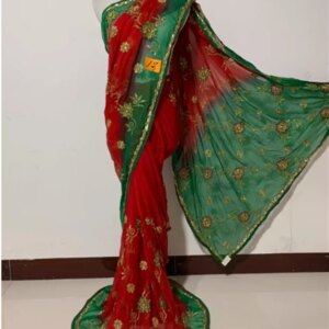Indian imported large sari exotic city style dress dress