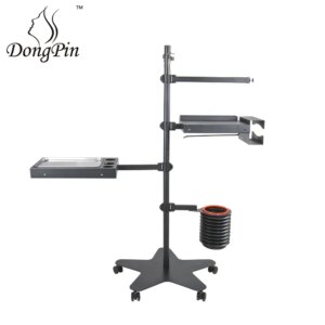 USA stock 360 swivel tattoo workstation tool cart the accessory stand for tattoo multifunction