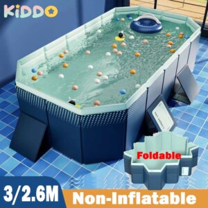 3M/2.6M/2.1M Big Swimming Pool Wear-Resistant Non-Inflatable Outdoor Large Pools Summer Outdoor Indoor Game Back to School Gifts